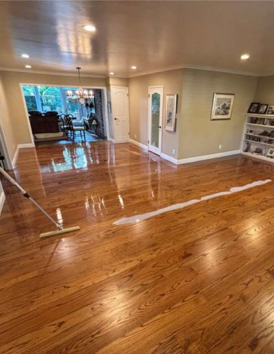 hardwood flooring cleaning