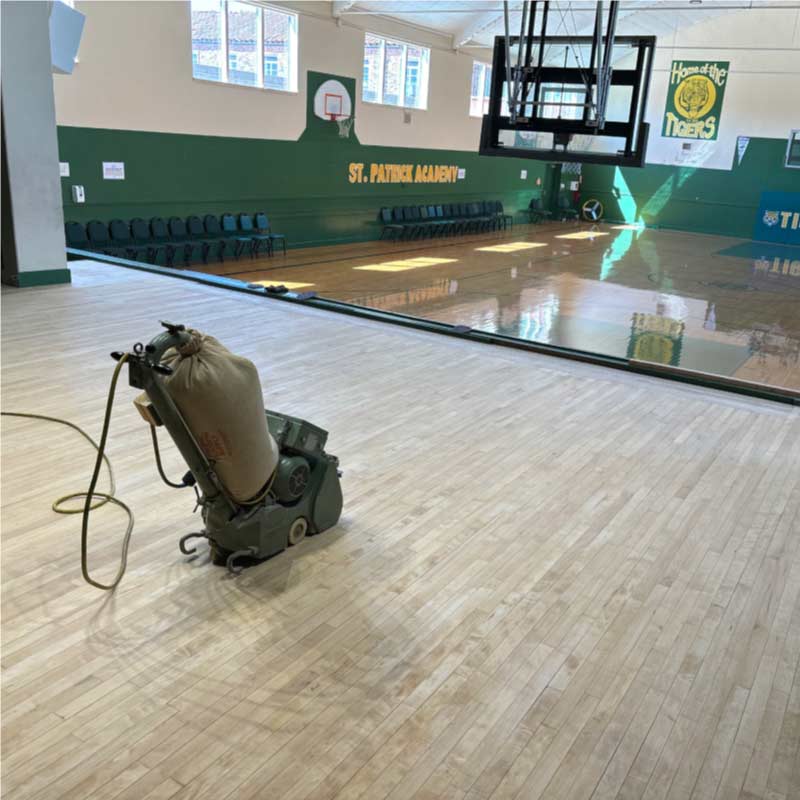 Restore the natural beauty of your maple floors with our professional refinishing services