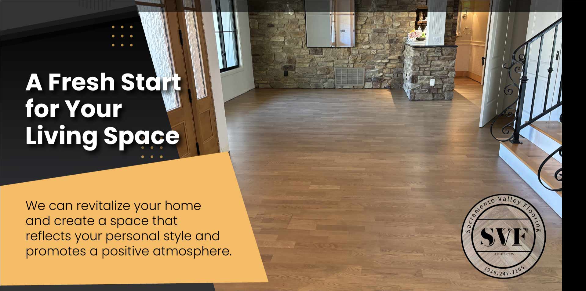 A Fresh Start for your living space with a new hardwood flooring in sacramento, ca