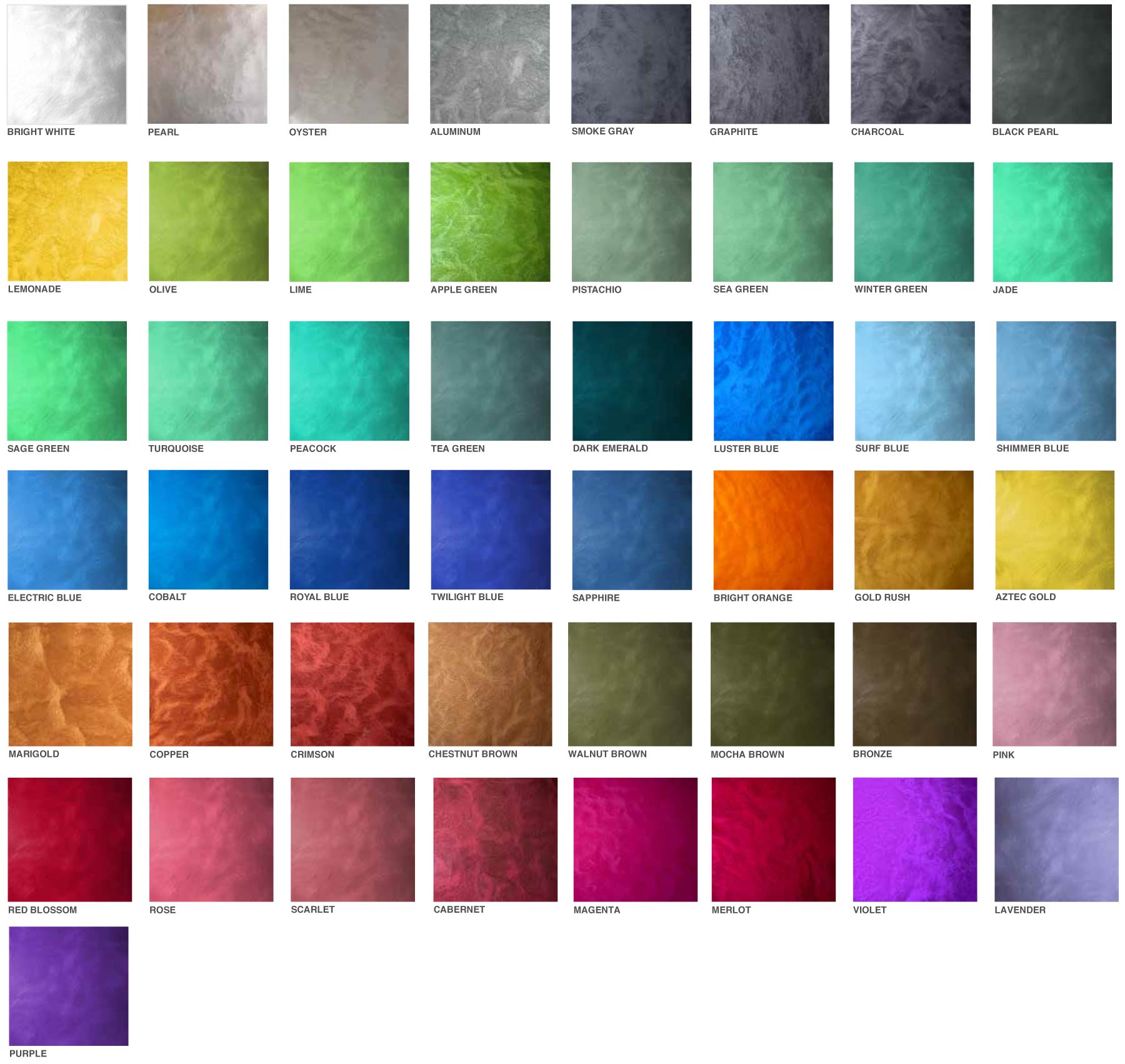 galvanize-mobile METALLIC color for epoxy flooring